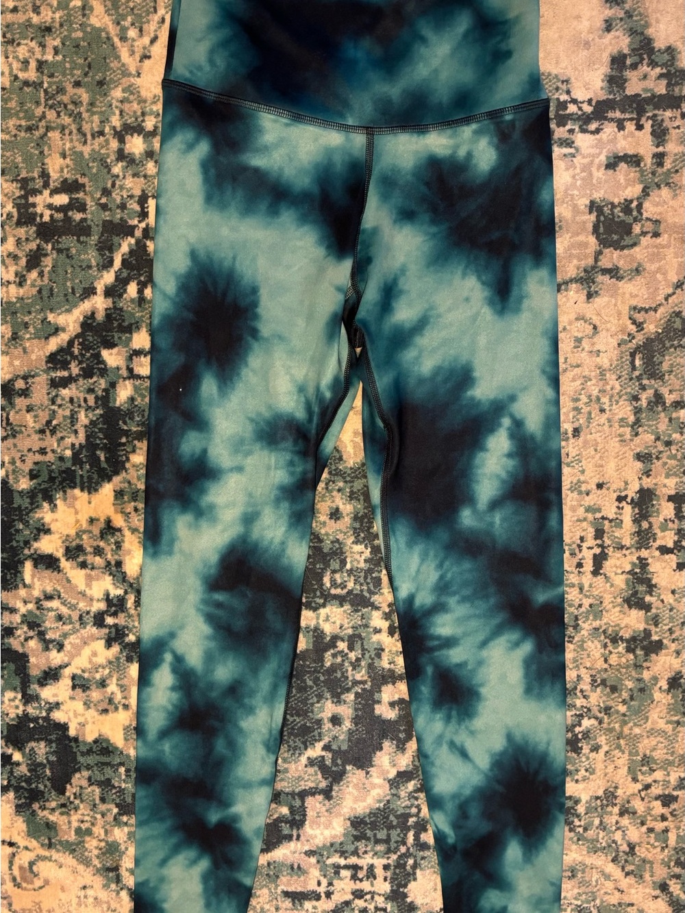 Champion
Women's Teal and Black Tie-Dye
Athletic Leggings